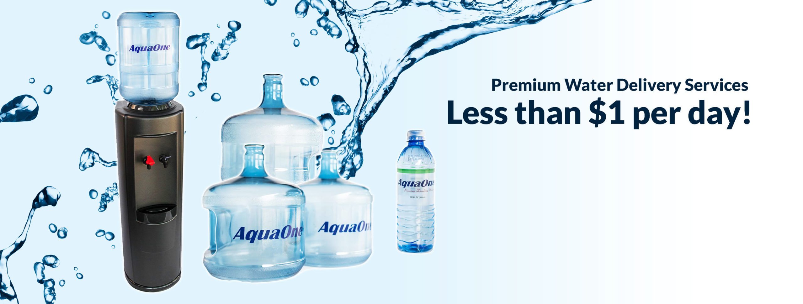 Premium Water and Coffee Delivery Products: AquaOne